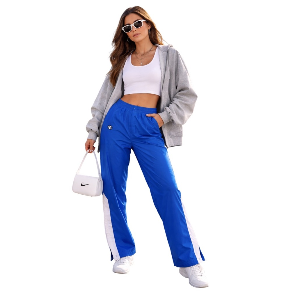 Champion Retro‎ Authentic Athleticwear Windbreaker Track Pants Size Medium